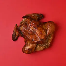 1/2 دجاج شواية بدون رز